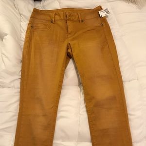 mustard jeans